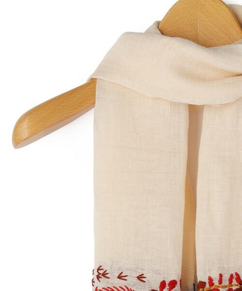 KEITH / キース マフラー・ショール・スヌード・ストール | エンブロイダリーストール | 詳細1