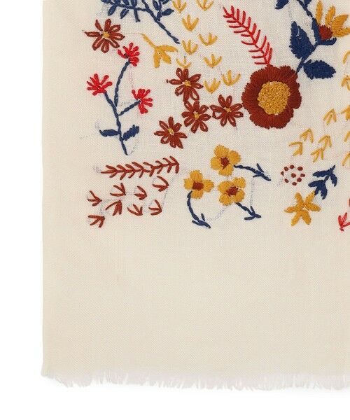 KEITH / キース マフラー・ショール・スヌード・ストール | エンブロイダリーストール | 詳細3