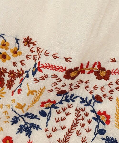 KEITH / キース マフラー・ショール・スヌード・ストール | エンブロイダリーストール | 詳細5