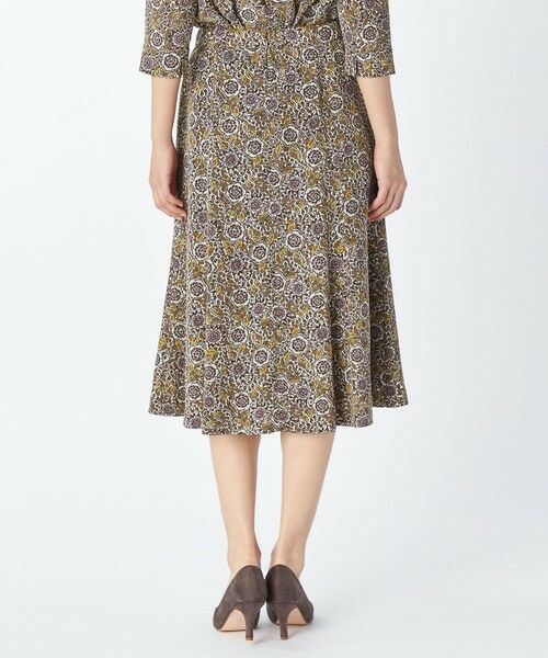 KEITH / キース ミニ・ひざ丈スカート | ウッドカットフラワースカート | 詳細2