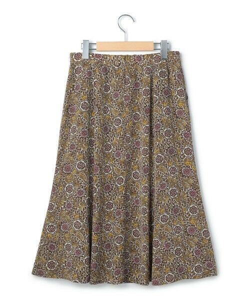 KEITH / キース ミニ・ひざ丈スカート | ウッドカットフラワースカート | 詳細5