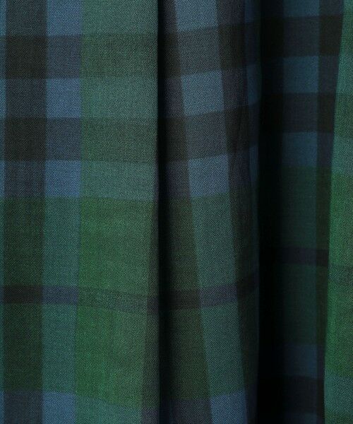 KEITH / キース ミニ・ひざ丈スカート | オーガンジーキースチェックスカート | 詳細10