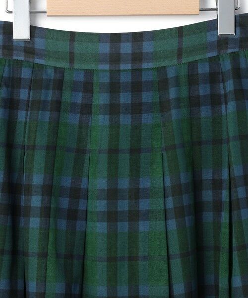 KEITH / キース ミニ・ひざ丈スカート | オーガンジーキースチェックスカート | 詳細6