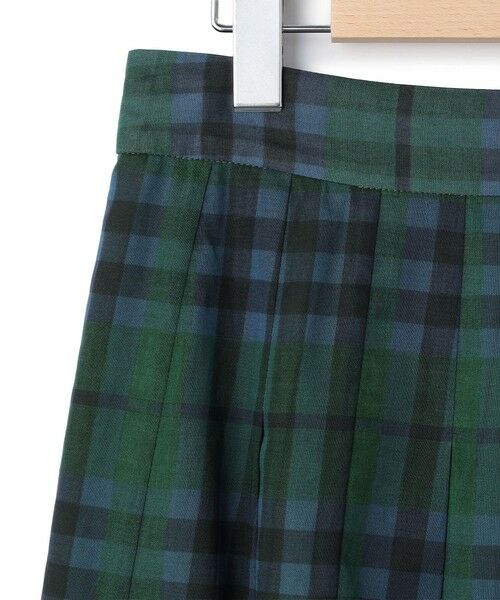 KEITH / キース ミニ・ひざ丈スカート | オーガンジーキースチェックスカート | 詳細8
