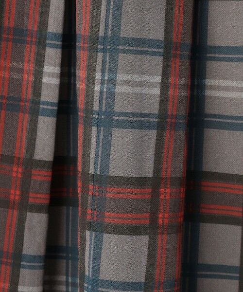 KEITH / キース ミニ・ひざ丈スカート | オーガンジーキースチェックスカート | 詳細2