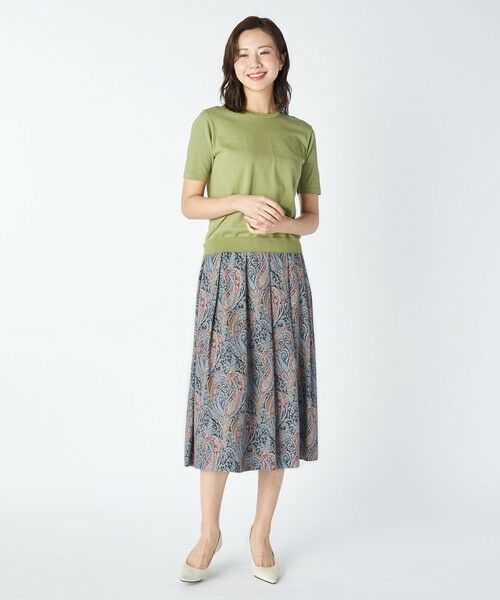 KEITH / キース ミニ・ひざ丈スカート | イングリッシュチンツスカート | 詳細3