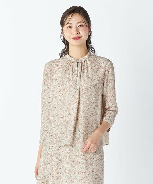 KEITH / キース シャツ・ブラウス | イングリッシュガーデンブラウス(ベージュ)