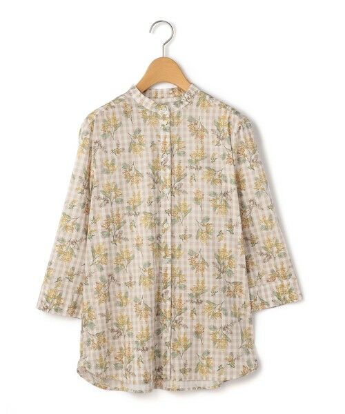 KEITH / キース シャツ・ブラウス | ミモザパッチワークブラウス | 詳細2