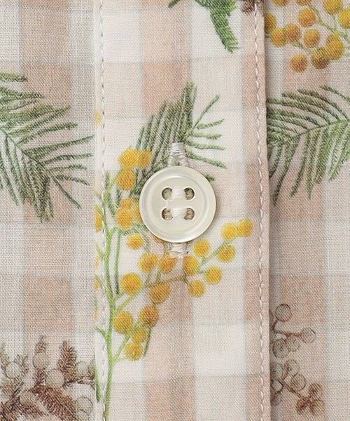 KEITH / キース シャツ・ブラウス | ミモザパッチワークブラウス | 詳細8