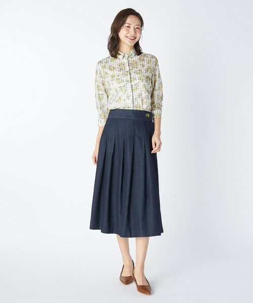 KEITH / キース シャツ・ブラウス | ミモザパッチワークシャツブラウス | 詳細3