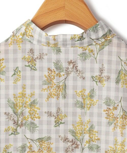 KEITH / キース シャツ・ブラウス | ミモザパッチワークシャツブラウス | 詳細7