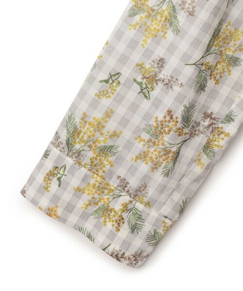 KEITH / キース シャツ・ブラウス | ミモザパッチワークシャツブラウス | 詳細8