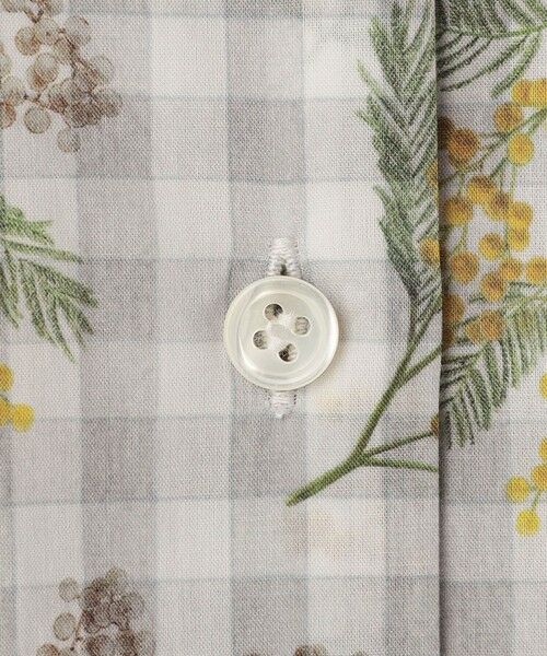 KEITH / キース シャツ・ブラウス | ミモザパッチワークシャツブラウス | 詳細10