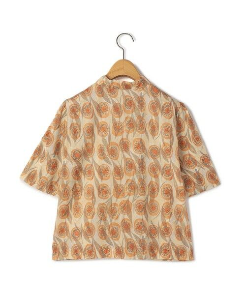 KEITH / キース シャツ・ブラウス | Ｖ＆Ａ　ＴＩＲＺＡＨ　ＭＡＲＢＬＥブラウス | 詳細3