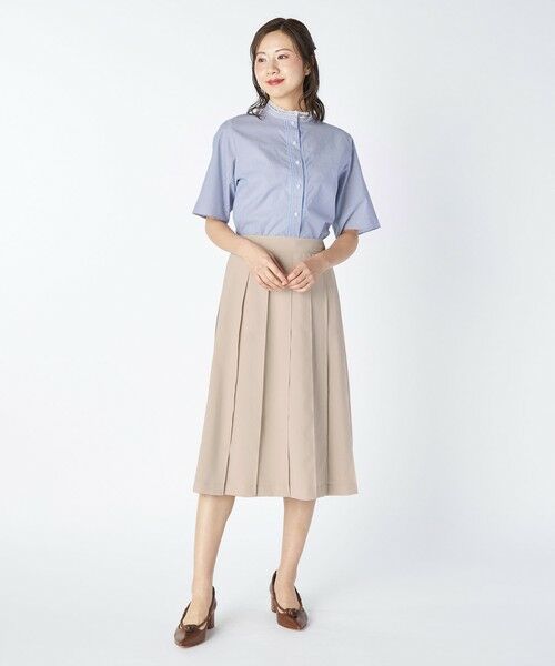 KEITH / キース シャツ・ブラウス | ヘアラインストライプシャツブラウス | 詳細1