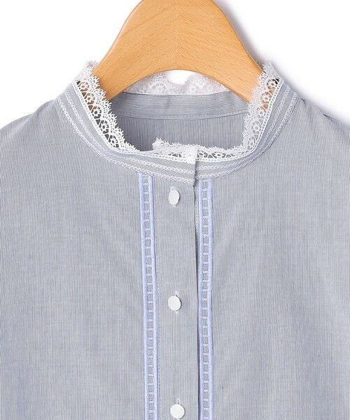 KEITH / キース シャツ・ブラウス | ヘアラインストライプシャツブラウス | 詳細2