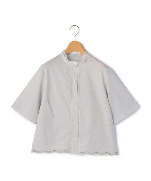 KEITH / キース シャツ・ブラウス | ヘアラインストライプシャツブラウス | 詳細6