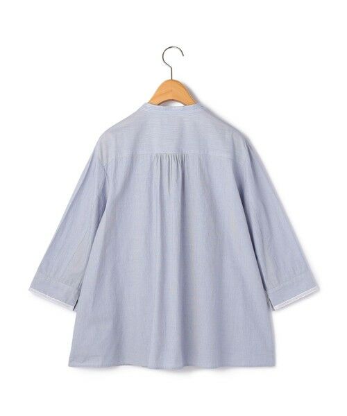 KEITH / キース シャツ・ブラウス | ヘアラインストライプブラウス | 詳細3