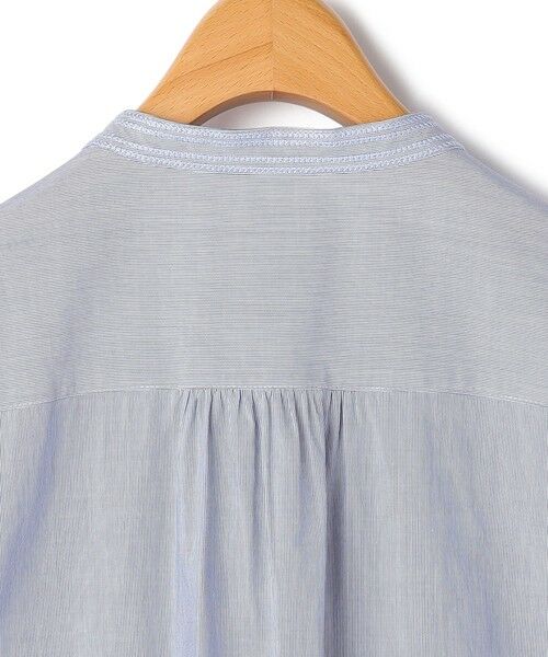 KEITH / キース シャツ・ブラウス | ヘアラインストライプブラウス | 詳細5