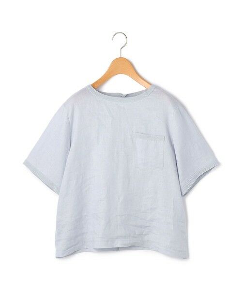 KEITH / キース シャツ・ブラウス | 60/ーリネンプルオーバー(ライトブルー)