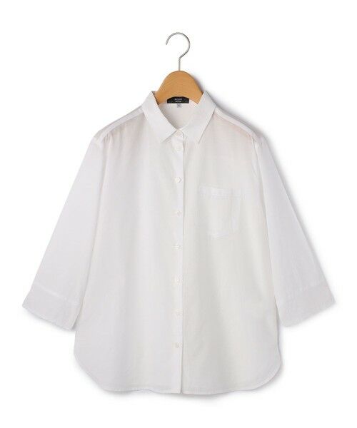 KEITH / キース シャツ・ブラウス | シャンブレーローンブラウス(ホワイト)