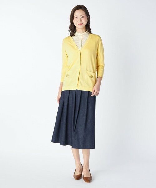 KEITH / キース ニット・セーター | Ｍｉｍｏｓａ　Ｍｏｔｉｆニットカーディガン | 詳細9