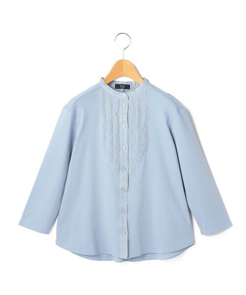 KEITH / キース カットソー | スムースジャージーカットソー（ブルー）