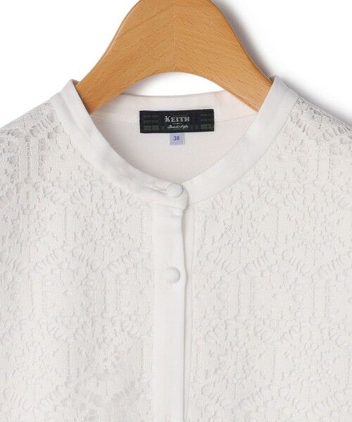 KEITH / キース カットソー | クロッシェレースカットソー | 詳細7