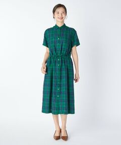 KEITH / キース ドレス | リネンキースチェックワンピース