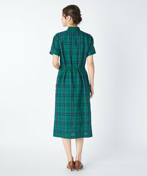 KEITH / キース ドレス | リネンキースチェックワンピース | 詳細2