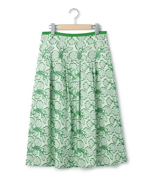 KEITH / キース ミニ・ひざ丈スカート | ボタニカルジャカードスカート | 詳細1