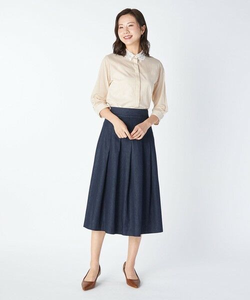 KEITH / キース シャツ・ブラウス | Ｂｒｅｅｚｙストライプブラウス | 詳細3