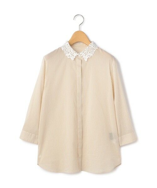 KEITH / キース シャツ・ブラウス | Ｂｒｅｅｚｙストライプブラウス | 詳細4