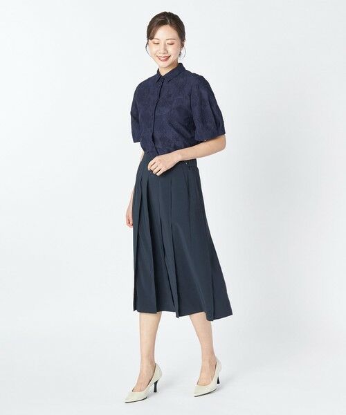 KEITH / キース シャツ・ブラウス | アブストラクトエンブロイダリーブラウス | 詳細1