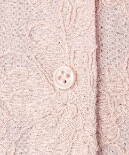 KEITH / キース シャツ・ブラウス | アブストラクトエンブロイダリーブラウス | 詳細4