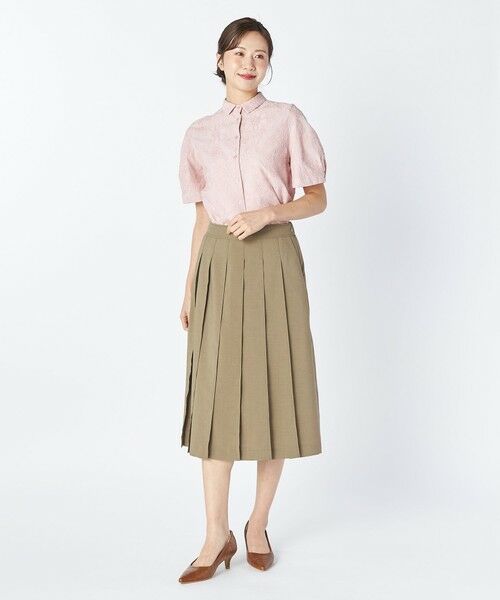 KEITH / キース シャツ・ブラウス | アブストラクトエンブロイダリーブラウス | 詳細3