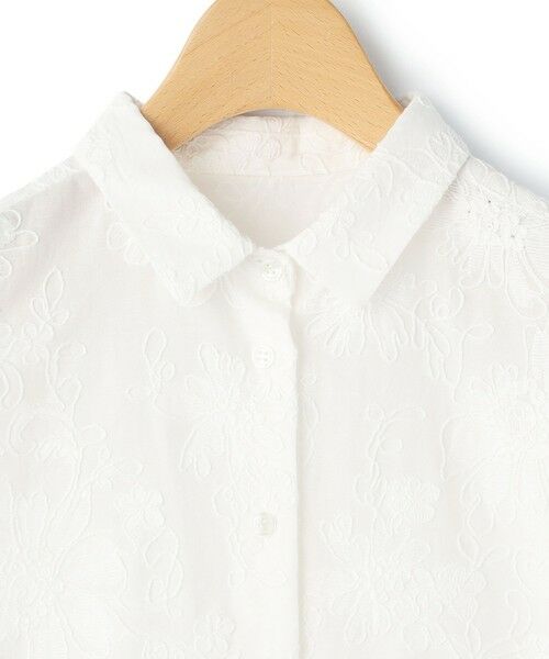 KEITH / キース シャツ・ブラウス | アブストラクトエンブロイダリーブラウス | 詳細8