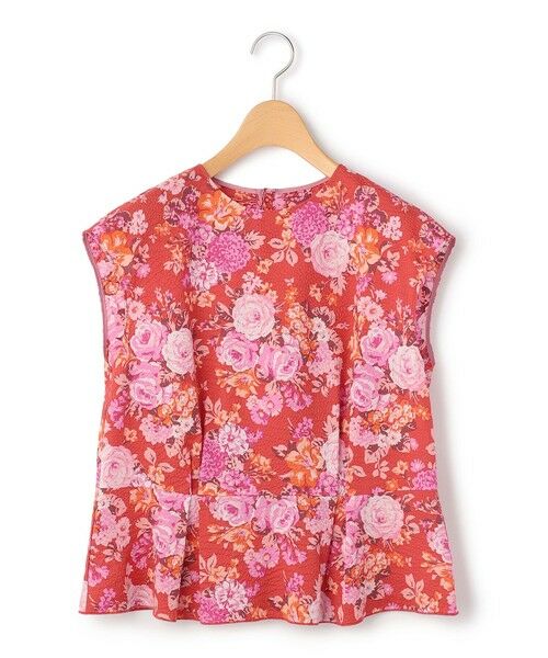 KEITH / キース シャツ・ブラウス | フローラルブーケブラウス（レッド）