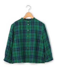 KEITH / キース シャツ・ブラウス | リネンキースチェックブラウス