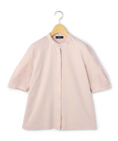 KEITH / キース カットソー | アブストラクトエンブロイダリーカットソー