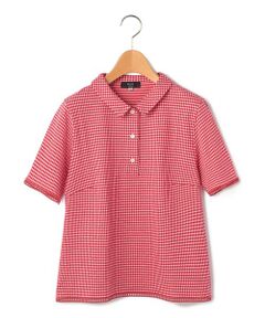 KEITH / キース カットソー | ギンガムジャージーカットソーポロ