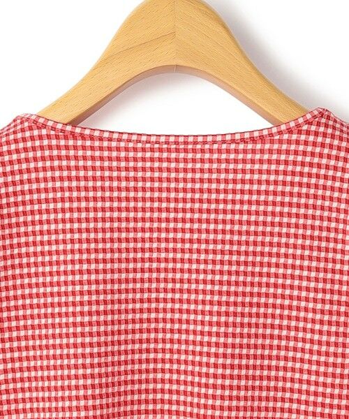 KEITH / キース カットソー | ギンガムジャージーカットソープルオーバー | 詳細7