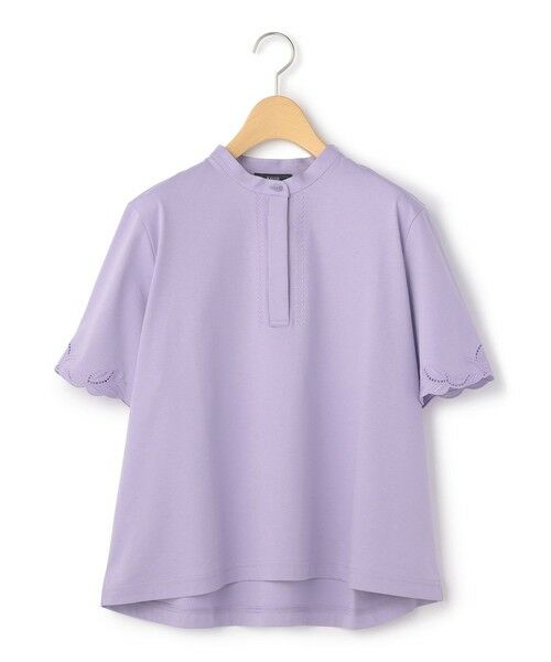 KEITH / キース カットソー | ６０／ースムースカットソープルオーバー（パープル）