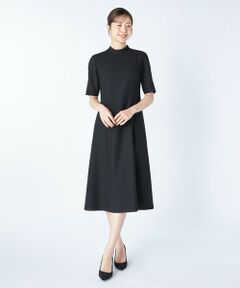 KEITH / キース ドレス | カラミハウンドトゥースワンピース