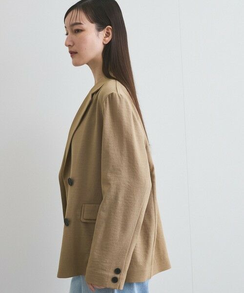 ketty / ケティ テーラードジャケット | エイジングドビークロスWジャケット≪セットアップ対応/手洗い可能≫ | 詳細2