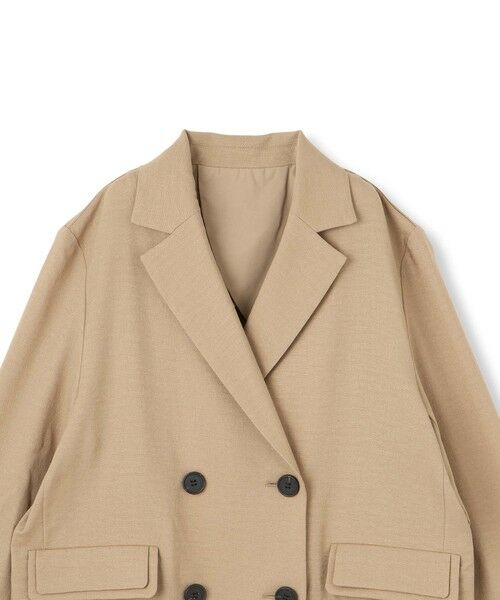 ketty / ケティ テーラードジャケット | エイジングドビークロスWジャケット≪セットアップ対応/手洗い可能≫ | 詳細13