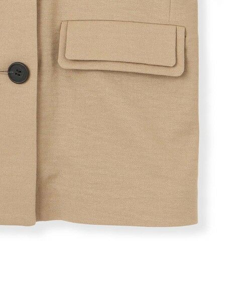 ketty / ケティ テーラードジャケット | エイジングドビークロスWジャケット≪セットアップ対応/手洗い可能≫ | 詳細15