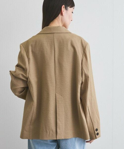 ketty / ケティ テーラードジャケット | エイジングドビークロスWジャケット≪セットアップ対応/手洗い可能≫ | 詳細3