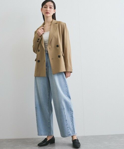 ketty / ケティ テーラードジャケット | エイジングドビークロスWジャケット≪セットアップ対応/手洗い可能≫ | 詳細6