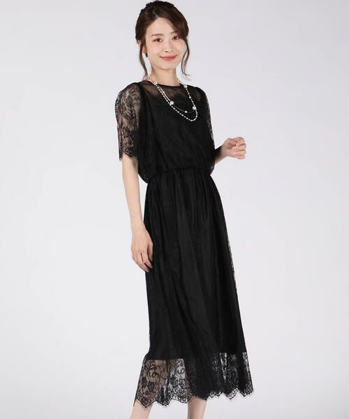 セール Web別注カラーあり レース使いワンピース ワンピース Ketty ケティ ファッション通販 タカシマヤファッションスクエア
